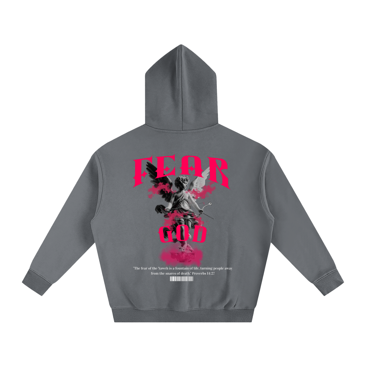 Angel Fear God Oversize Fleeced Hoodie