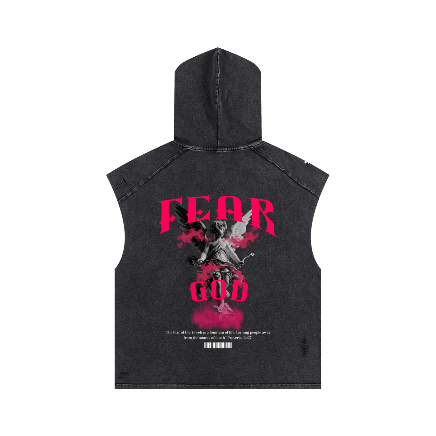 Angel Fear God Hooded Tank Top