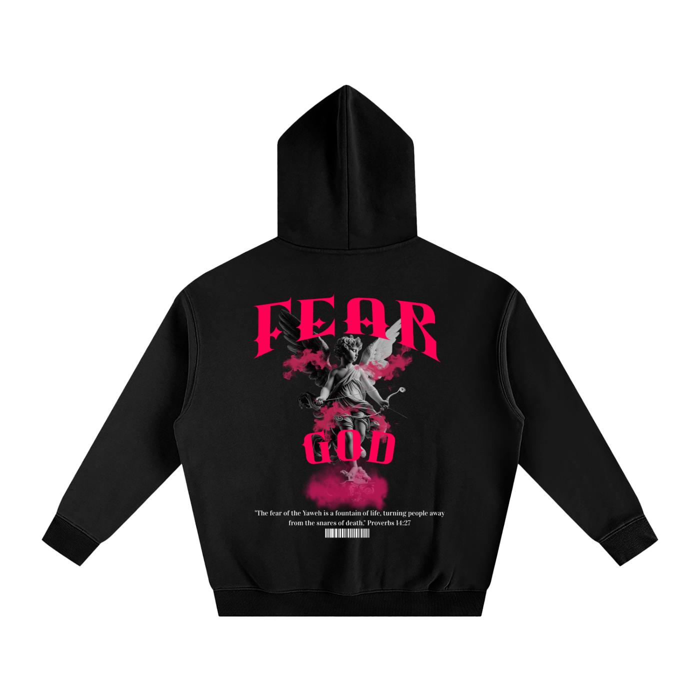 Angel Fear God Oversize Fleeced Hoodie